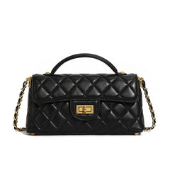 Light Luxury Fashion Womens Genuine Leather Shoulder Crossbody Bag