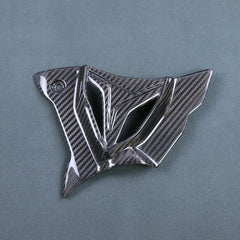 Motorcycle Modified Carbon Fiber Gear Cover Shell Accessories Natural Carbon