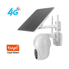 Graffiti Solar Surveillance Camera Outdoor Waterproof 4G Camera