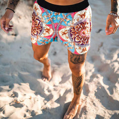 Men's Printed Casual Quick Dry Beach Pants