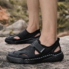 Sandales respirantes neuves à bout fermé pour hommes