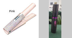 2-In-1 Electric USB Hair Straightening Brush Straightener Brush Multifunctional Comb Straightening Styler Hair Curler