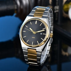 New Simple, Elegant, And Stylish Quartz Mens Watch With Steel Band