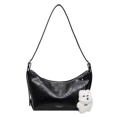 Solid-color Minimalist Elegant Underarm Single-shoulder Crossbody Bag