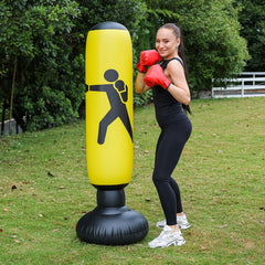 Aufblasbare Fitness-Boxsäule, Kampfsäule, Sandsack, vertikales Belüftungsspielzeug