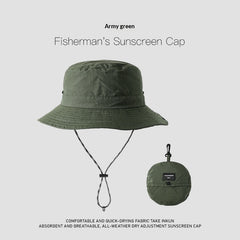 Wide-brimmed UV-protective Breathable Sun Hat