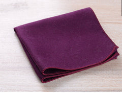 Men's Square Scarf White Bra Casual Accessories Wool