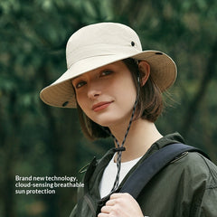 Wide-brimmed UV-protective Breathable Sun Hat