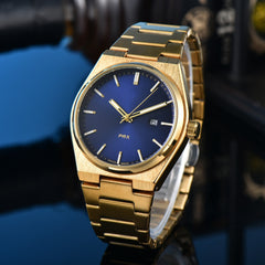 New Simple, Elegant, And Stylish Quartz Mens Watch With Steel Band