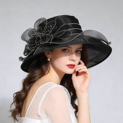 Summer Sun Protection Womens Face-Slimming Breathable Mesh Hat