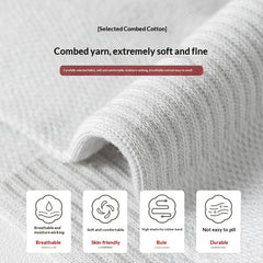 Summer Pure Short Cotton Socks For Teenagers