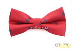 Polyester Skull Tie Halloween Party Accessories
