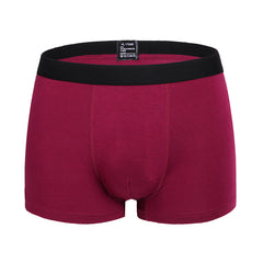 Men's Underwear Summer Boxer Briefs Breathable Four-Corner Style