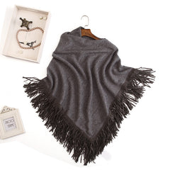 Sweater cloak shawl