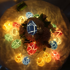 Crack Egg LED Light String Light Chain Ball LED String Lighting Lamp Bulb Light String Waterproof Easter Egg String