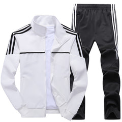 Cardigan Sweater Pants Male YouthFashion Sports Suit