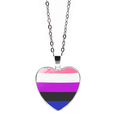 Love pendant sweater chain
