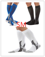 Chaussettes de compression pour hommes et femmes, coupe athlétique graduée idéale pour la course à pied, les voyages en avion, les chaussettes de récupération et de circulation d'endurance