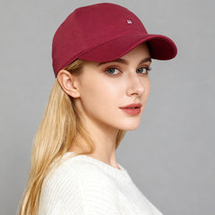 Solid-color Embroidered Smiling Face Baseball Cap For Daily Commuting, Sun Protection While Traveling, And Photography Purposes.