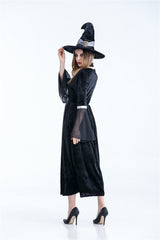 Women Scary Witch Costumes Sorceress Cosplay Costume For Halloween Carnival Fancy Dress Women Magic Moment Costume