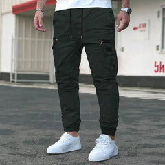Outdoor Casual Work Pants With Drawstring Cuffs