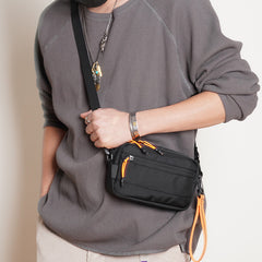 Nylon Ultra-Light Water-Repellent Small Square HandbagCrossbody Bag