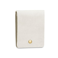PU Leather Matte Vintage Bi-Fold Compact And Portable Bag