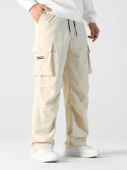 European And American-style All-season Wide-leg Work Pants