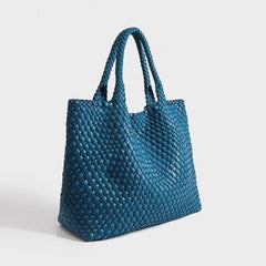 Hochwertige, handgewebte, stilvolle Schultertasche mit großem Fassungsvermögen