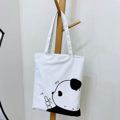 Student Commuter Shoulder Casual Tote Bag For Class