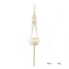 Custom Hand-knitted Hanging Flowerpot Net Bag