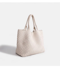 Hochwertige, handgewebte, stilvolle Schultertasche mit großem Fassungsvermögen