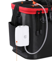 EVA Portable Fishing Bag Folding Thicken Live Fishing Box Tank Bucket Camping Fishing Tackle Fishbox Storage Bag