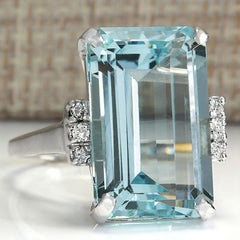 Stylish And Exquisite Citrine Engagement Ring For Women