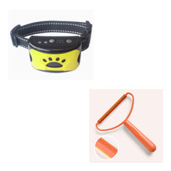 Dog Training Collar Waterproof Electric Pet Remote Control Rechargeable Dogs Trainer Bark Arrester With Shock Vibration Sound