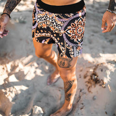 Men's Printed Casual Quick Dry Beach Pants
