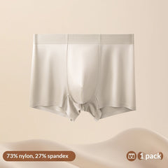 Light Luxury Satin Ice Silk High-End Silk Antibacterial Mens Underwear
