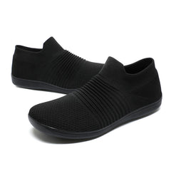 Flyknit Wide-toe Slip-on Sock Shoes Lightweight Comfortable And Durable For Men