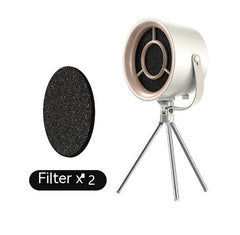 New Portable Desktop Exhaust Fan Small Kitchen Hood Extractor Barbecue USB Charging Desktop Range Hoods Mini Suction Cooker Hood Kitchen Gadgets