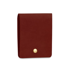 PU Leather Matte Vintage Bi-Fold Compact And Portable Bag