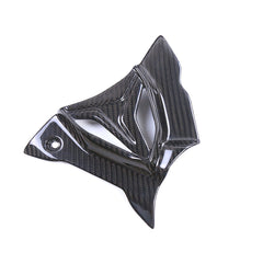 Motorcycle Modified Carbon Fiber Gear Cover Shell Accessories Natural Carbon