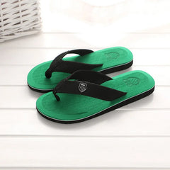 Fashion Slippers for Men Flip Flops Flat Sandals Summer Non-Slip Beach Slides Men Slippers Indoor House Shoes Man Male Slipper