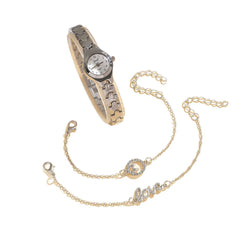 Fashionable Steel-band Bracelet Womens Watch For Ladies