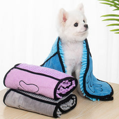 Hunde- und Katzenhandtücher, super saugfähiger Hundebademantel, Mikrofaser-Badetücher, schnelltrocknendes Katzenbadetuch für Haustiere, Hundehandtücher, Haustierprodukte