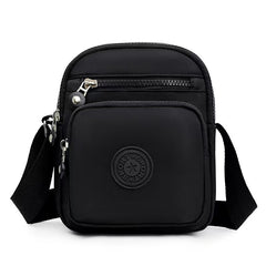 Lightweight Multi-Layer Oxford Cloth Crossbody Fashionable Small Square Bag
