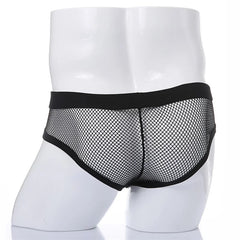 Mens Mesh Briefs Sexy Low-rise Design New Style