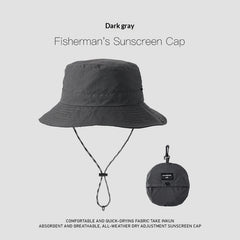 Wide-brimmed UV-protective Breathable Sun Hat