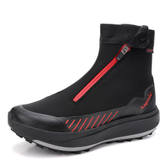 High-end Shock-absorbing Soft-soled Non-slip High-top Hiking Boots For Mountaineering
