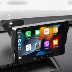 7" kabellose CarPlay-Display-Schnittstelle mit Saugnapf für Zigarettenanzünder, universell