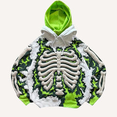 Fashion Casual Printed Polyester Sweater